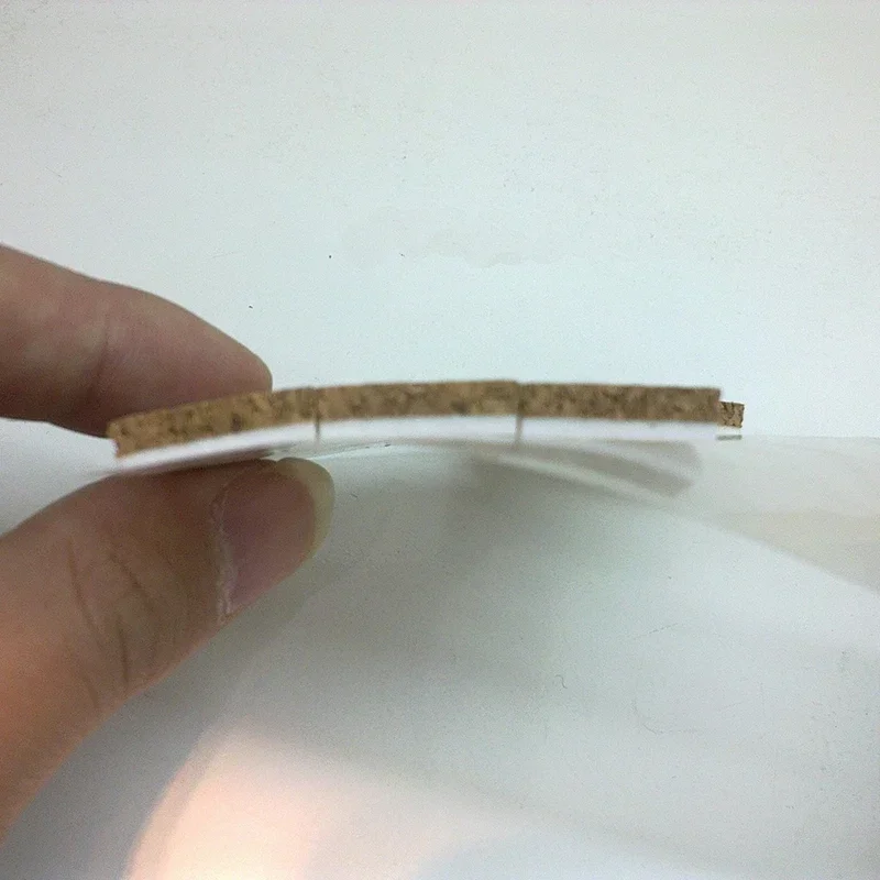 

1 Square Meter Glass Protective Cork Gasket 3x18x18mm Protective Cork Pads Glass Handling Transport