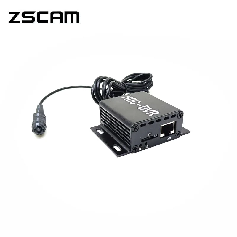 

1080P/2MP HD AHD/TVI/CVI Mini IP Audio Camera Wired Video LAN Port Mini DVR H.265 HDC DC12V Recorder TF Card Supported