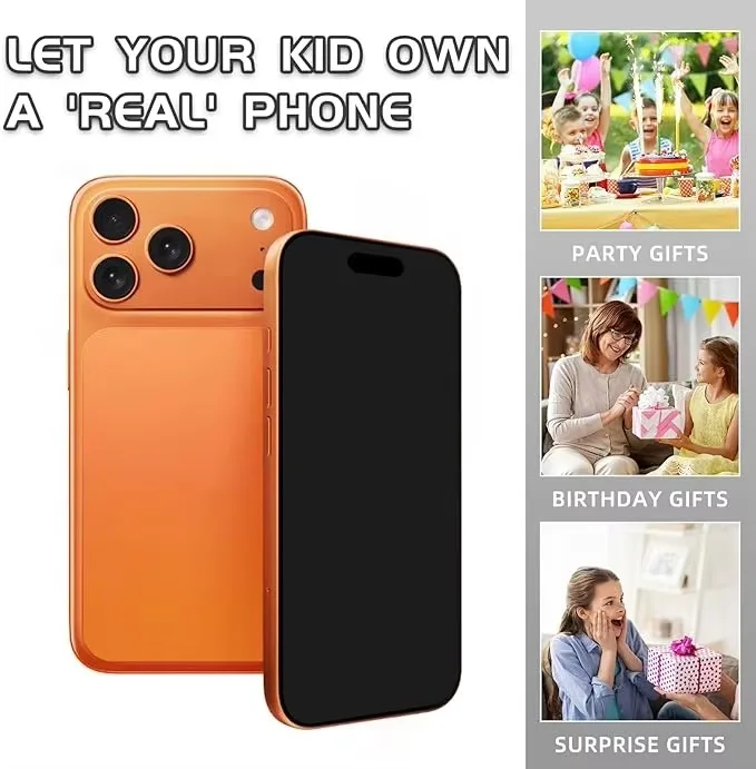 Non-working Dummy Phone 17 Pro Max, Realistic Demo Display Model Fake Phone No Logo, Retail Window Novelty Decor Gift