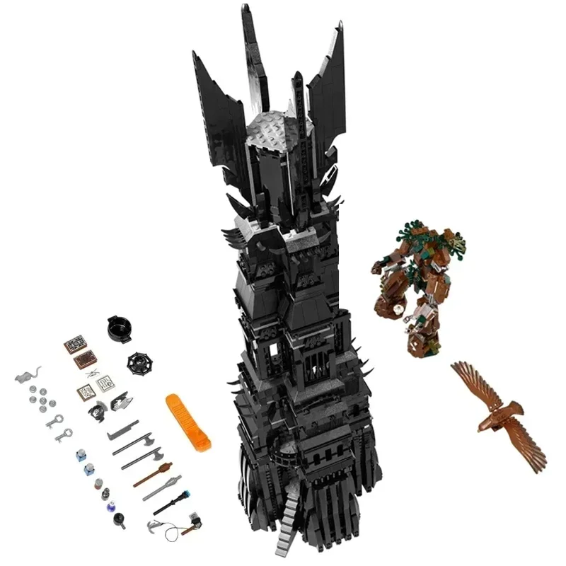 2024 New Movie Series The Tower of Orthanc Building Blocks Educational Toy Large Building Blocks