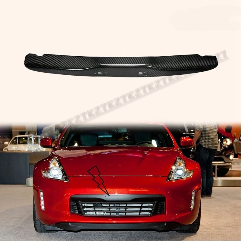 

For Nissan Carbon Fiber 12 onwards 370Z Z34 Kouki Late model Front Bumper Grill High quality modification and personalization