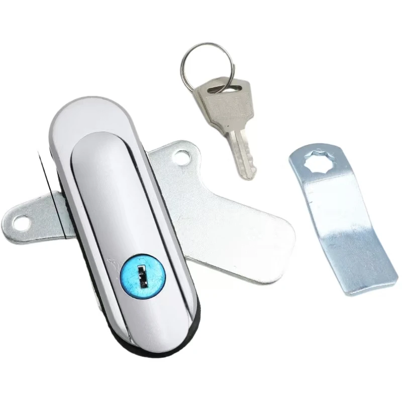 Aluminium Alloy Plane Lock Business Box Surface Door Lock Network Control Box Electric Cabinet Lock