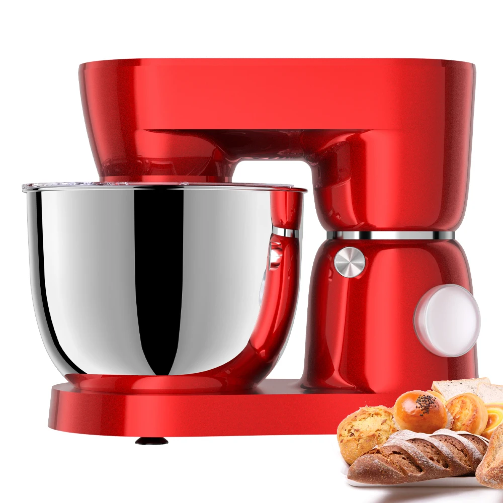 

New Arrival Stand Mixer Electric Bread Mixer Cake Dough Mixers 4L 4.5L 5.2L 6L Mixeur De Cuisine Dough Making Machine for Home