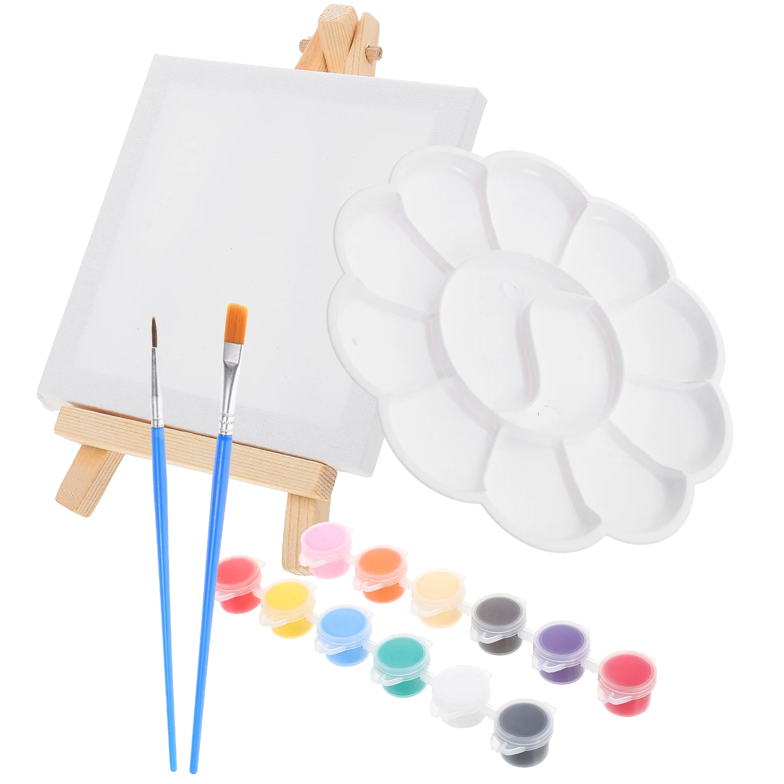 

Wooden Display Stand Small Easel for Painting Table Top Portable Mini Easels Plastic Desktop