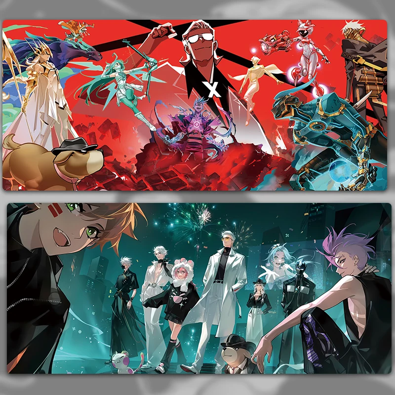 Anime To Be Hero X Mouse pad Lock Edge Desk Mat for Office Computer Keyboard