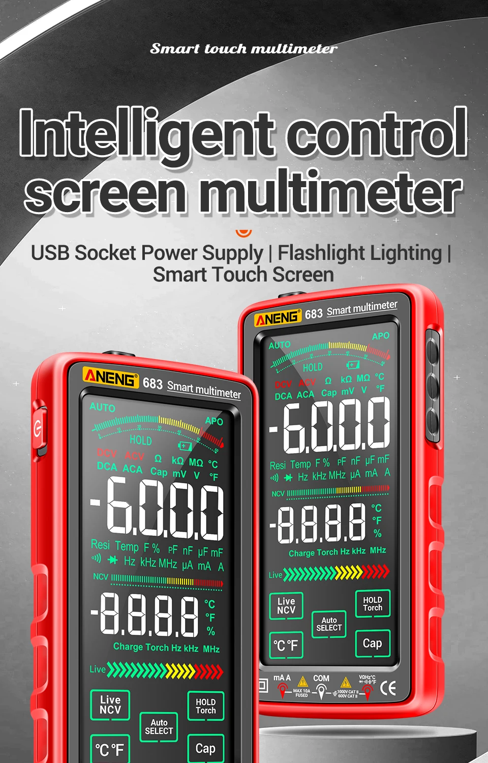 6000 Counts Touch S…