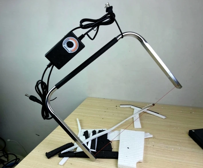 Electric Hot Wire Cutter for Sponge, Foam, KT Board & Ribbon, Adjustable Thermo Cutting Tool for Packaging/Craft DIY