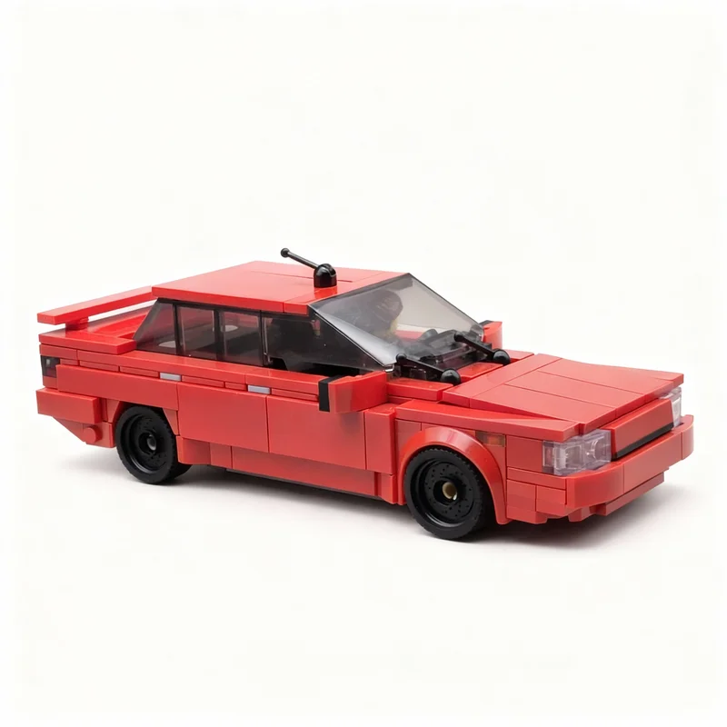 384 pièces MOC City Champions Renault Turbo Modèle de jouets en briques de construction Cadeaux de Noël Briques Éducation des enfants Idée DIY