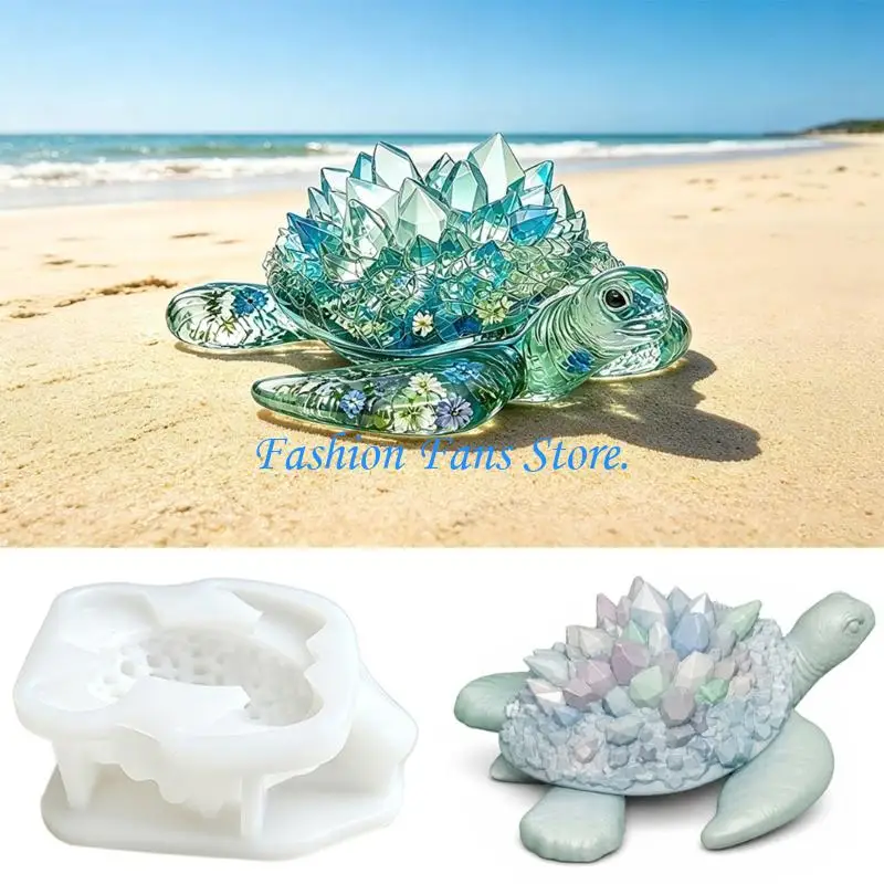  3D Marine Turtles Silicone Mold for Dimensional Resin Craft Pieces