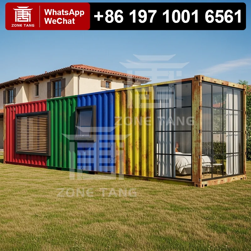 

Post-war Reconstruction Materials Durable Acoustic Privacy House Price Small House Flat Pack House Pre Fabricated Homes Durable
