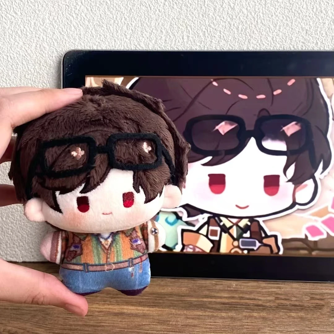 「光と夜の愛」コットン人形 ル・チェン 10cm かわいい小さな鼻 ガ 誕生日プレゼント