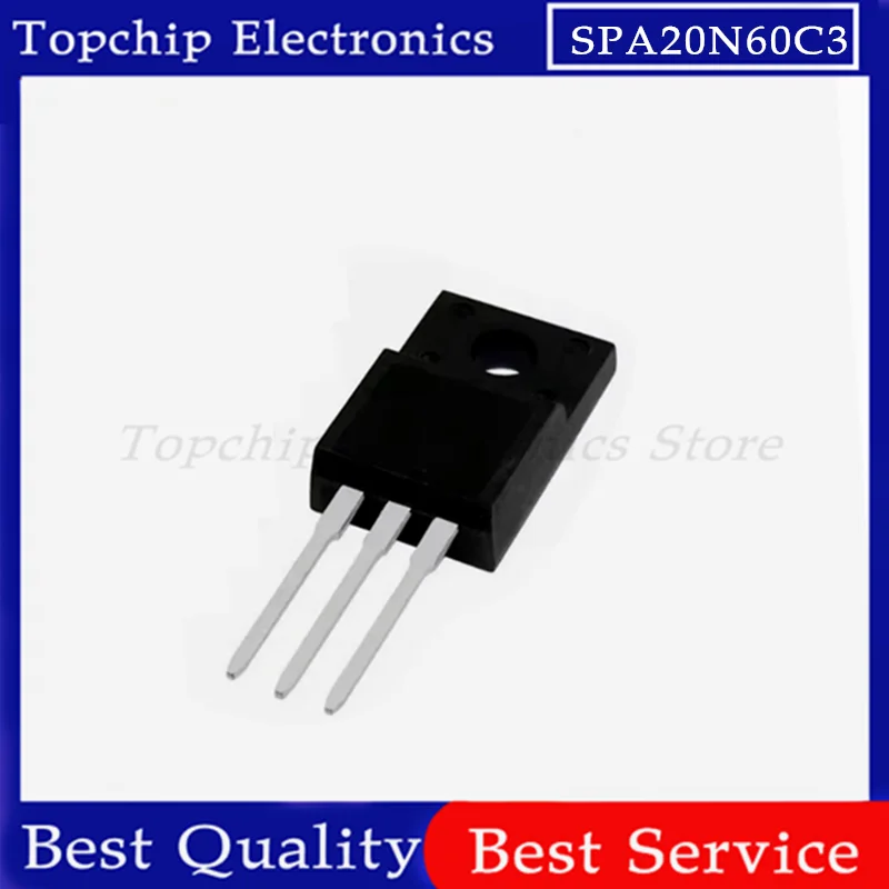 5pcs SPA20N60C3 20N60C3 TO-220F