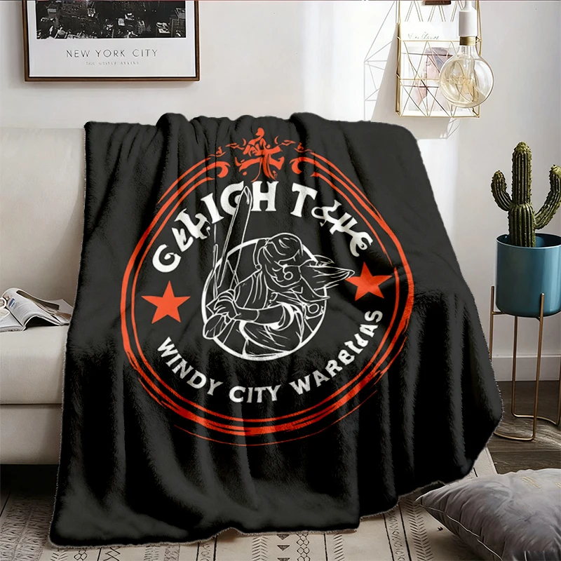 Windy City Series, Caught Up, Liz Tomforde, Kai Rhodes 21, Book Lover Gift, Comfort Soft Blanket