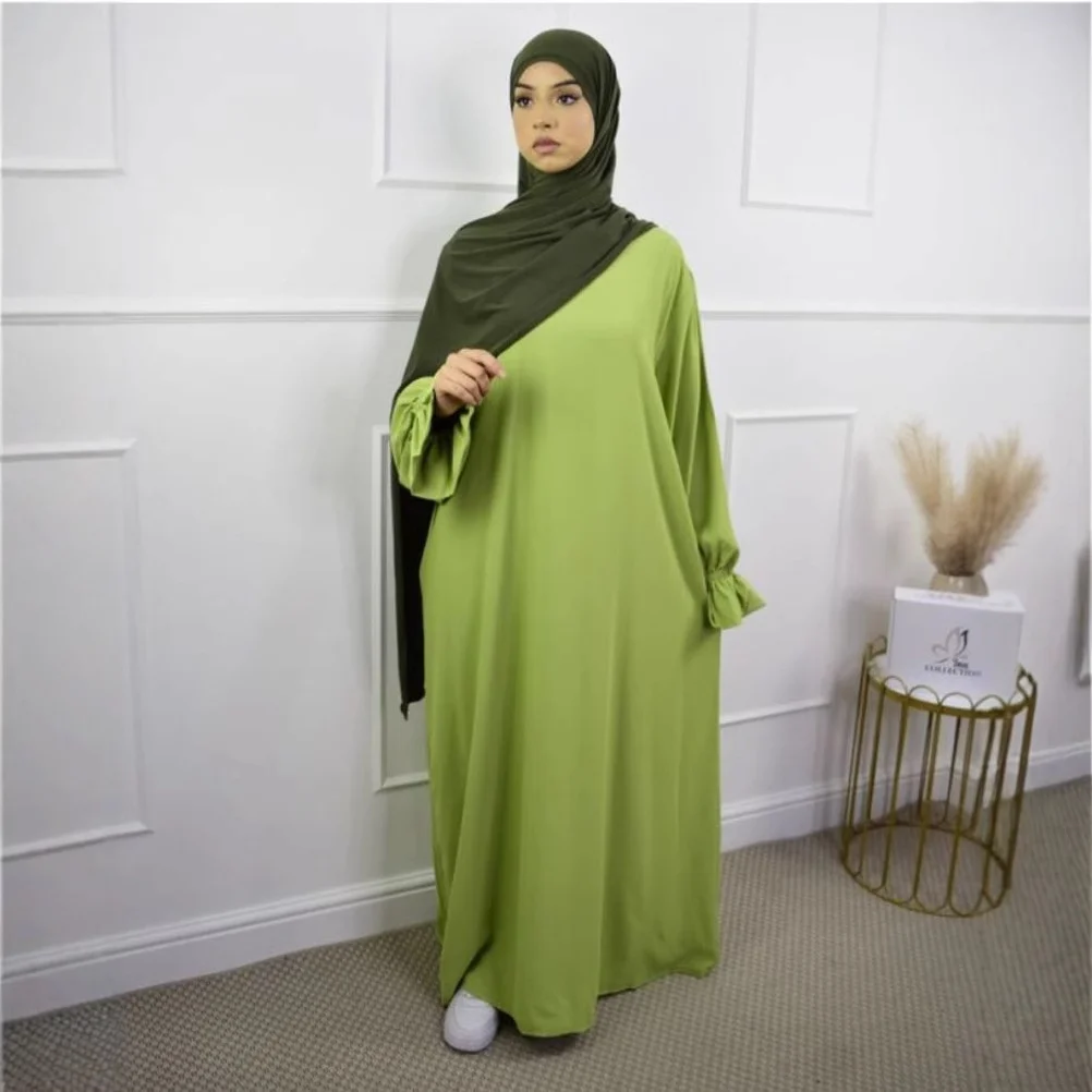 

Femme Musulmane Vestidos Eid Ramadan Djellaba Women Maxi Dress Women Abaya Dubai Turkey Kaftan Kebaya Islam Jalabiya Robe Caftan