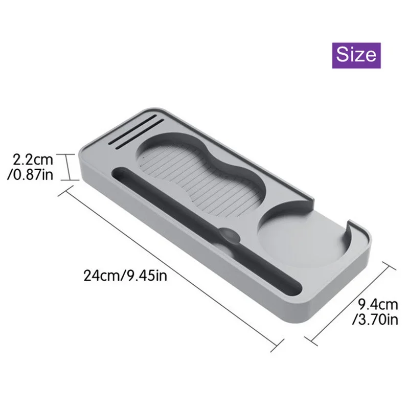 Espresso Tamper Mat Silicone Portafilter Holder Tamping Stand 51/53/58mm Coffee tamper Station Storage Organizer Barista Tools