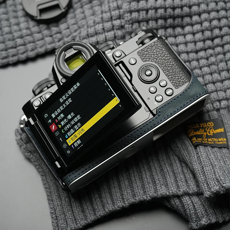 Mr.Stone For Nikon Zf 카메라 케이스 커버 Nikon Zf 케이스 액세서리 보호용 수제 정품 가죽 Zf 가방 카메라 가방