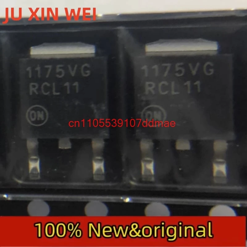 10PCS/NCV1117DT50RKG 1175VG TO252 Produtos Genuínos Originais em Estoque