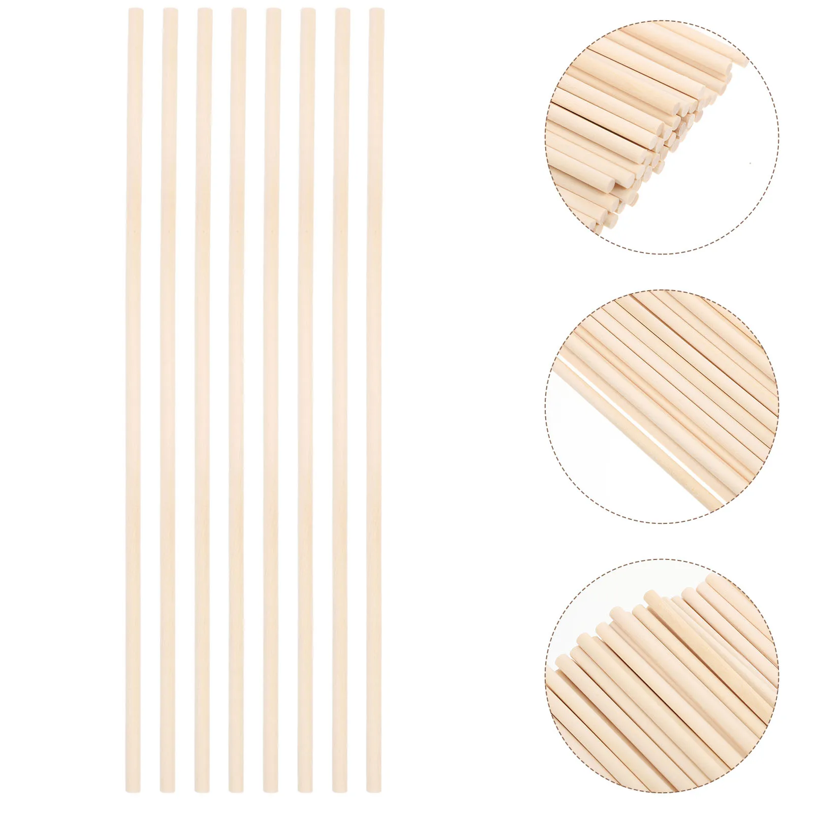 50 قطعة إيقاع العصي الخشب قضبان خشبية مستديرة صغيرة أفخاذ الصلبة الآلات الموسيقية المبتدئين الفصول الدراسية قرع مجموعة #1