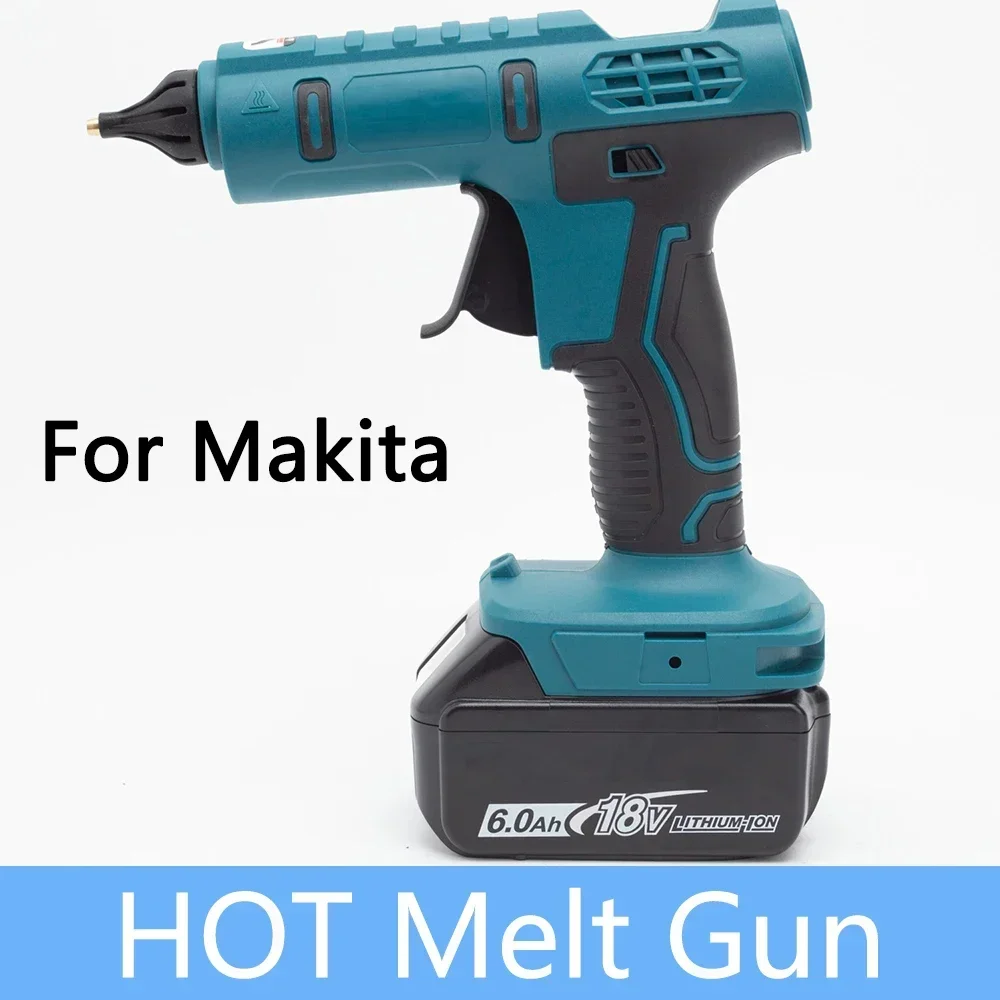 

Electric Hot Melt Glue Gun Household Tool For Makita 18V Lithium Battery Portable Cordless With 10PCS Glue Sticks