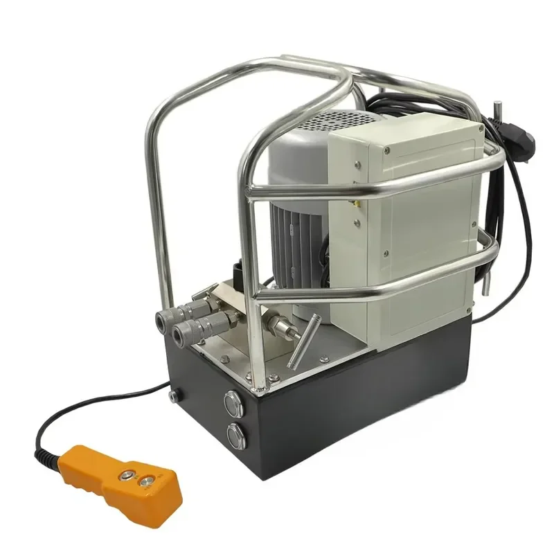 High Pressure 700 Bar Electric Hydraulic Pump Power Pack Unit OEM 4-5L/min Flow Rate 220V for Automotive Hydraulic Bolt
