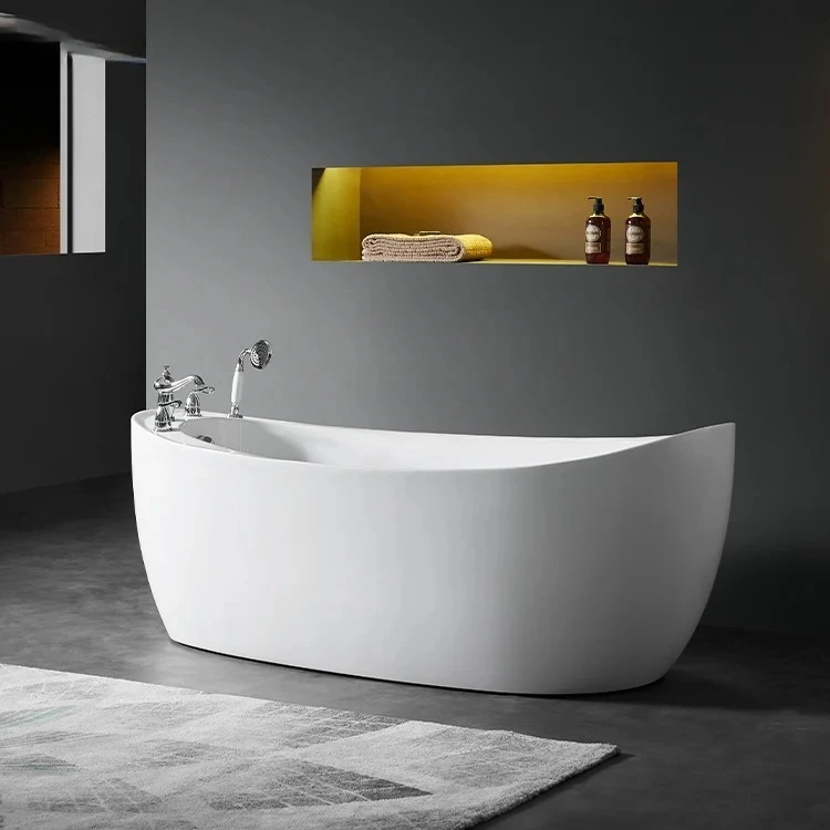 Separate Bathtub, Scratch-resistant and Stain-resistant, Single Bath Bathtub, Easy To Clean, Suitable for Bathroom Hotels
