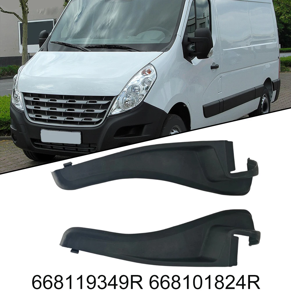 Windshield Deflector Covers Set Car Windshields Air Deflector Cover Black Windshield Trim Cover ABS Plastic Pressure Resistant
