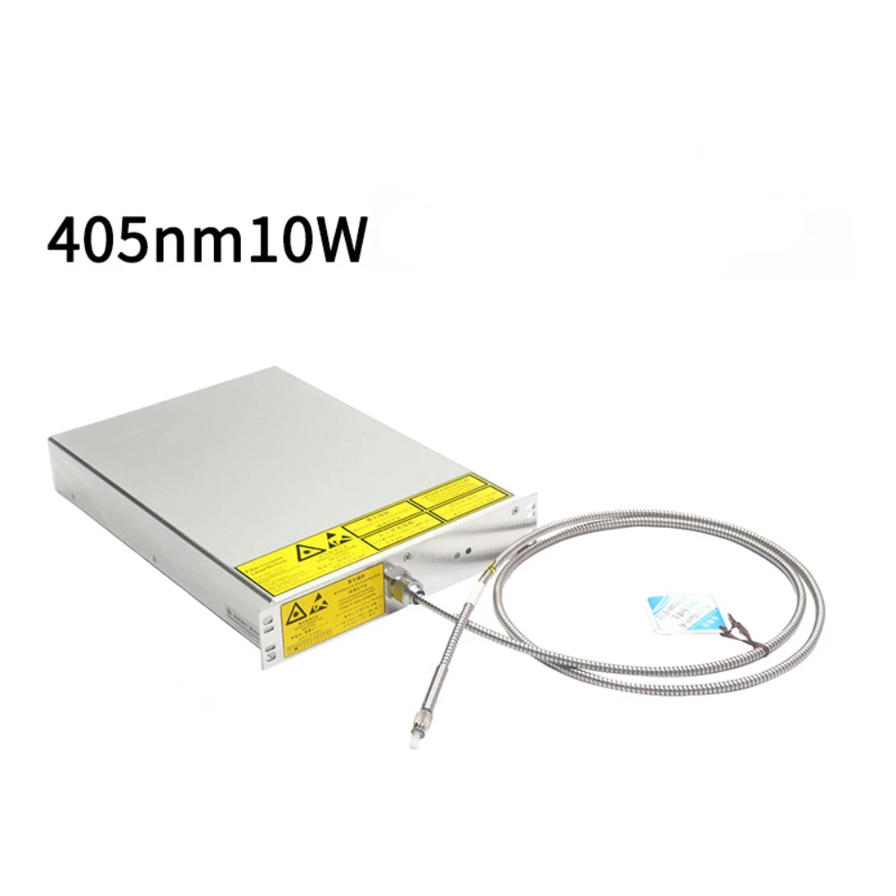 Módulo de láser acoplado a fibra PCB, 405nm, 10W