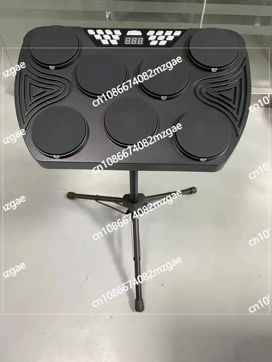 Portable drum beginners practice hand percussion drummer roll electronic jazz drum at home