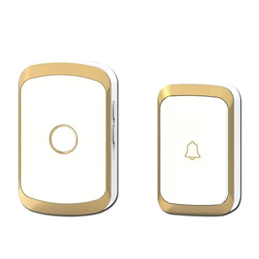 Wireless Doorbell 36 Chimes Door Ring 100-240V 300M Range IP44 Waterproof EU UK US Plug Receiver Door Bell