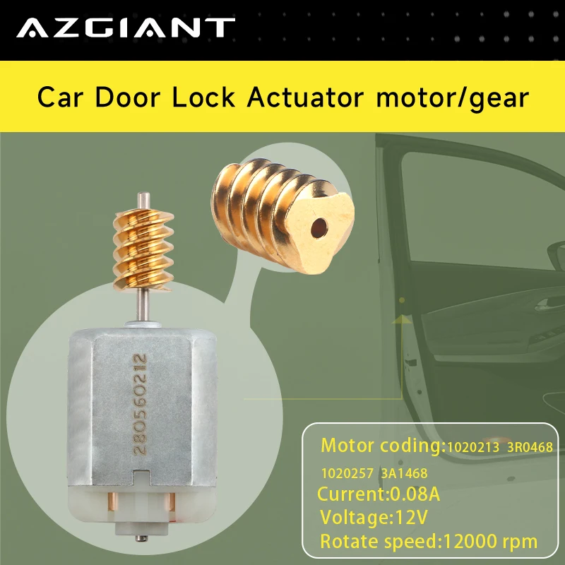 Car Door lock with adjusting motor 1020213 Worm 3T Repair Tool For Land Rover Discovery MK3 MK4 LR3 Auto Replacement Parts