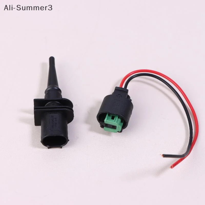 مستشعر درجة حرارة الهواء الخارجي المحيط مع لـ 1 6 7 Series E39 E46 X3 X5 X6 Z4 Z8 MINI R50 R53 R56 R55 موصل التوصيل