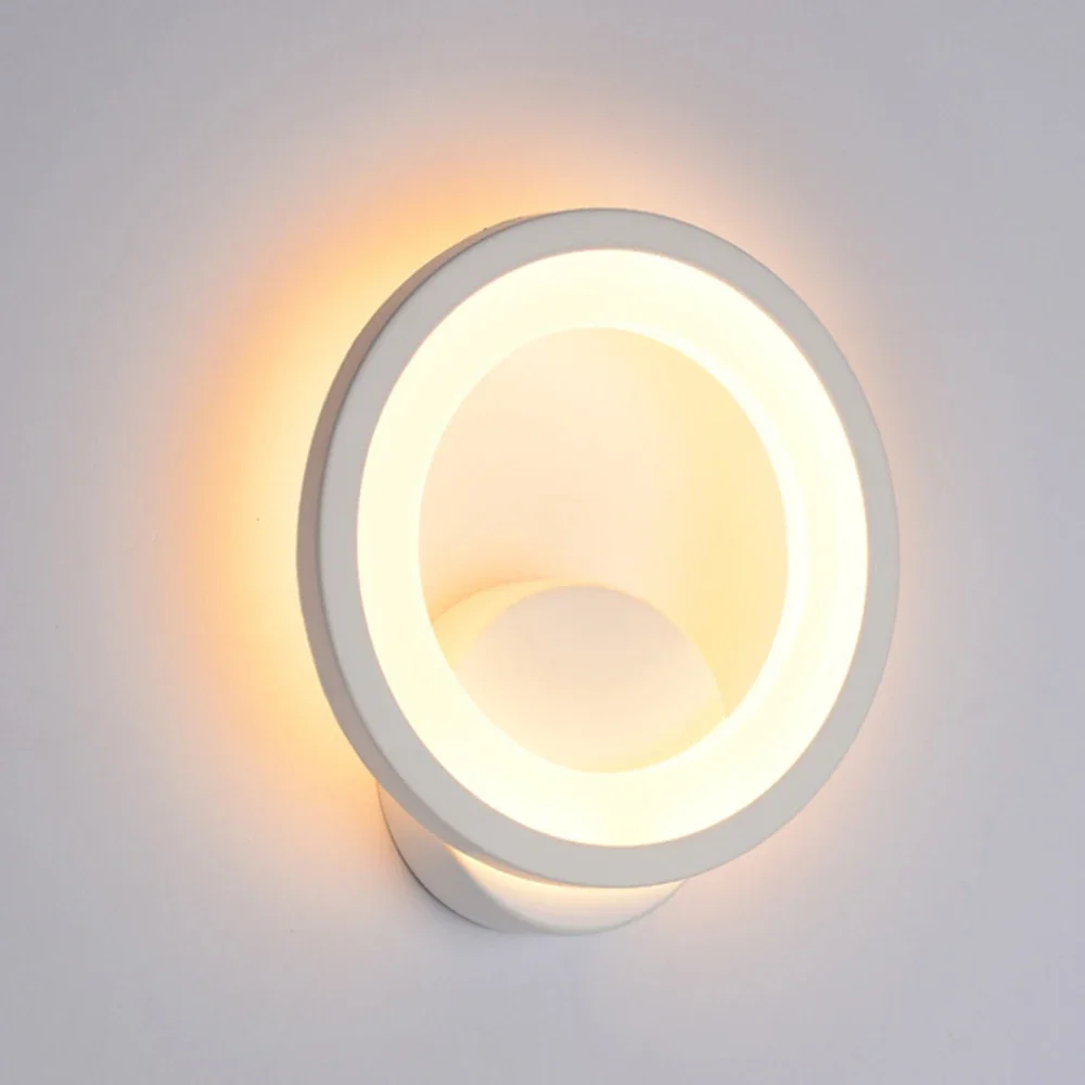 

Round Wall Mount Light Vintage Wall Sconces Lighting LEDs Wall Lamp Light for Bedside Corridor Bedroom Living Room Hallway