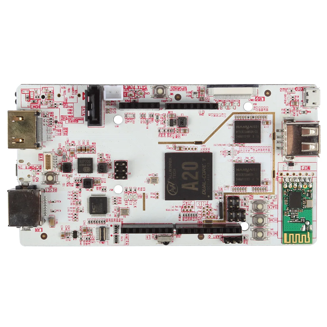 Imagem -02 - Pcduino v3 Placa de Desenvolvimento Arduino Mixly Pcduino com Sistema Educacional