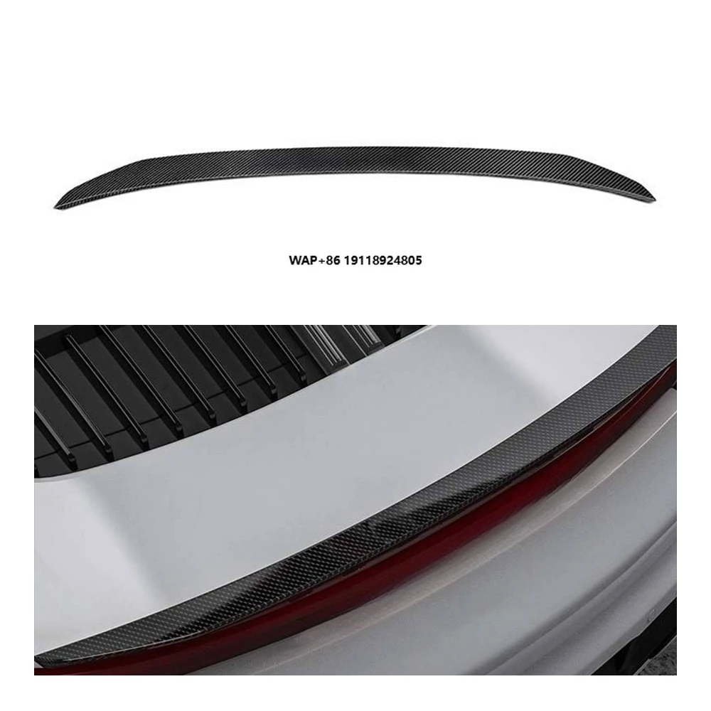 

5 Series G30 G38 CS Style Forged Carbon Fiber Tail Trunk Spoiler Real Carbon Fiber Material Rear Bumper for B-MW 5 Series