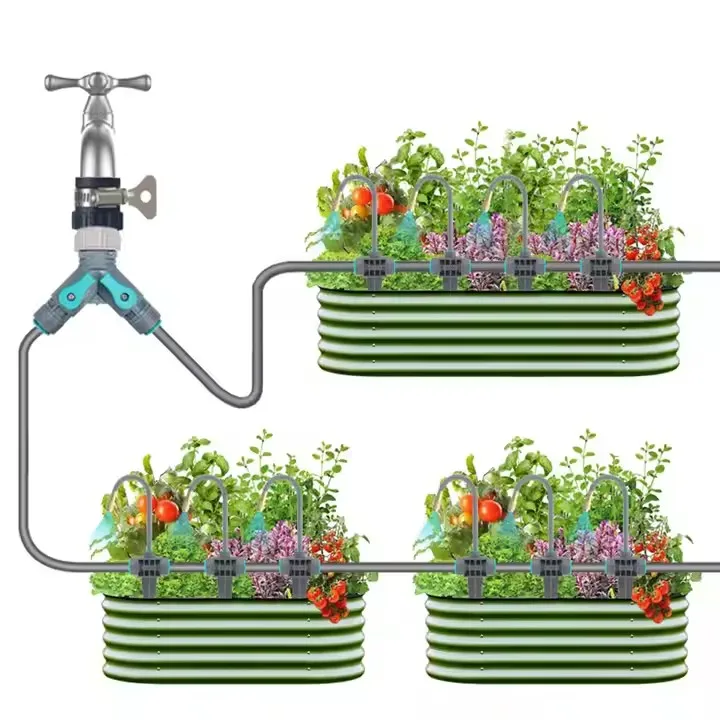 Watering-2501-Z003 Easy Setup Drip Irrigation System Outdoor Watering Kit Automatic Gardens Sprinkler System