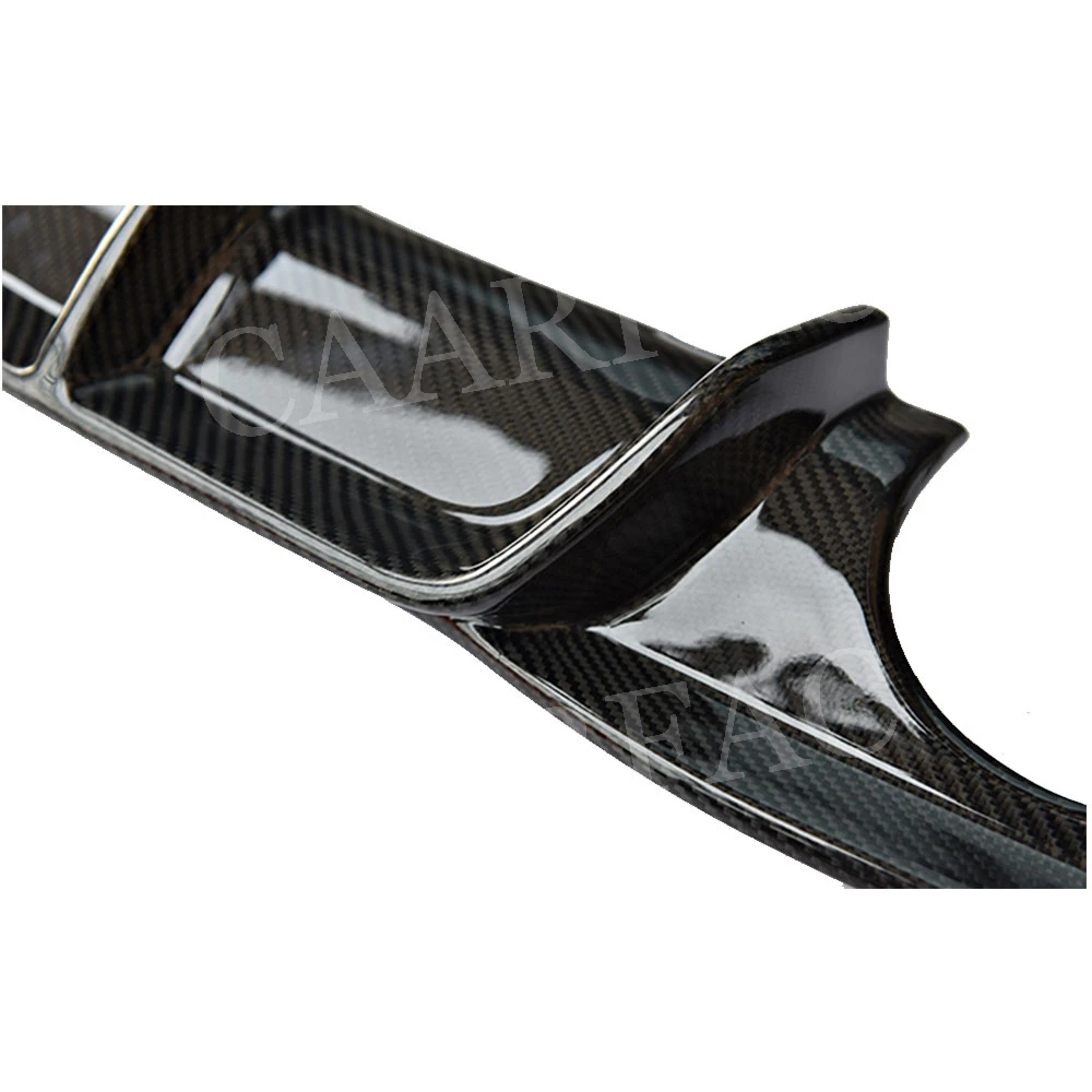 

ABS Carbon Look Lip Diffuser Spoiler for BMW 3 Series F30 F35 320i 328i M Sport 2012 -2018 Rear Bumper Extension