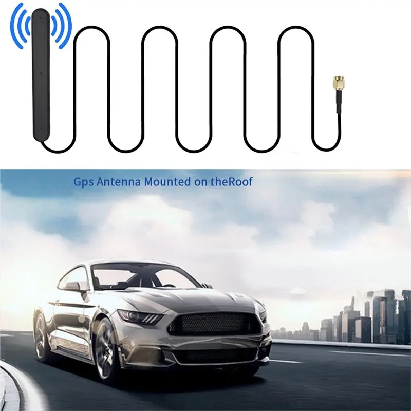 3 متر SMA رئيس ANT-309Plus الأوروبي راديو رقمي DAB + هوائي راديو التصحيح Hdden محول لنماذج متعددة-A86G