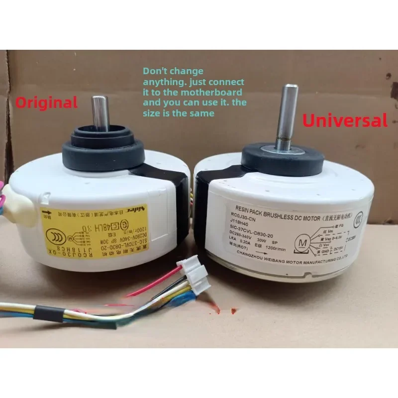 Suitable for Mitsubishi Electric Air Conditioning SIC-37CVL-D830-20 Fan J11H40 Motor RCOJ30-CN