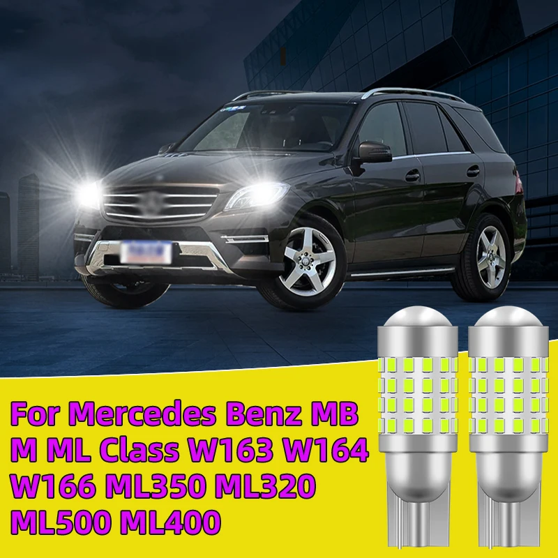 

2PCS For Mercedes Benz MB M ML Class W163 W164 W166 ML350 ML320 ML500 ML400 Clearance Lights side marker position Signal Lamp