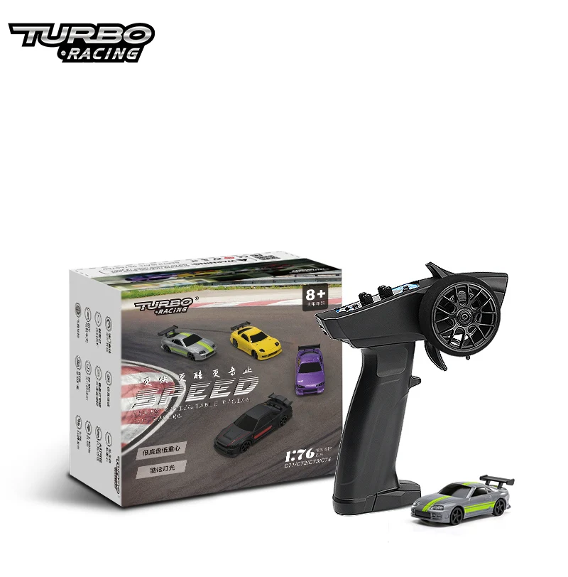 Turbo Racing 1:76 RC Sports Car Remote Control Toy