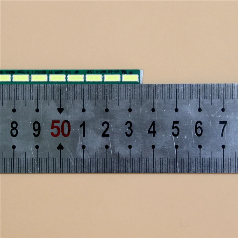 LED Backlight Strip For 49UB8200 49UB820V 49UB830V 49UB850V 49UB30V 49UB8250 49UB8280 Bars 49" V14 ART TV REV 0.2 6 L/R-TYPE