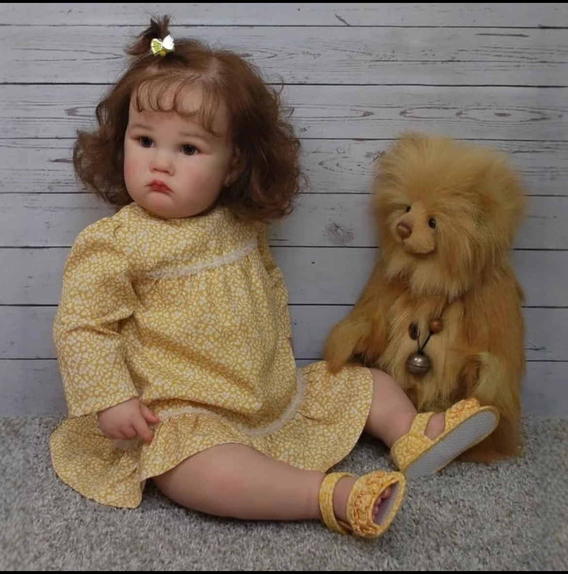 Levensechte 24-inch herboren pop: Charlotte Princess met handgeschilderde realistische aderen - een ideaal verjaardagscadeau voor kinderen