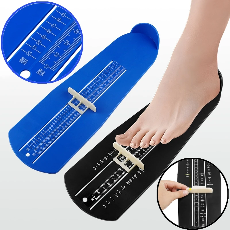 

Foot Measuring Device Family Shoe Feet Measure Ruler Sizer for All Sizes Infants Kids Men Women Adults US Standard Shoe Size