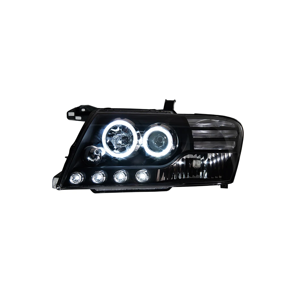 

ATV&UTVLED Car Front Lamps Assembly for Mitsubishi Pajero V73 2007-2015 Projector Lens Plug and Play Auto Headlights Tools Acces