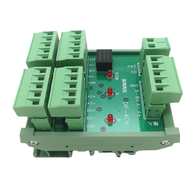 

DIF-4CH Encoder, High-speed Pulse Signal Splitter, Differential Expansion Module, 1 In, 4 Out, 5V External Power Supply