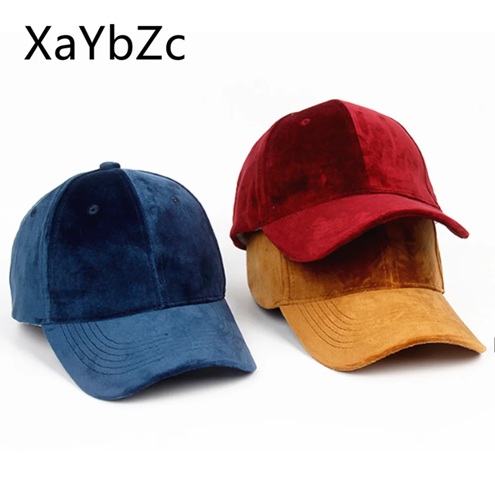 Fashion Brand Snapback Baseball Cap Women Gorra Street  Suede For Ladies Black Grey Hip Hop Hats