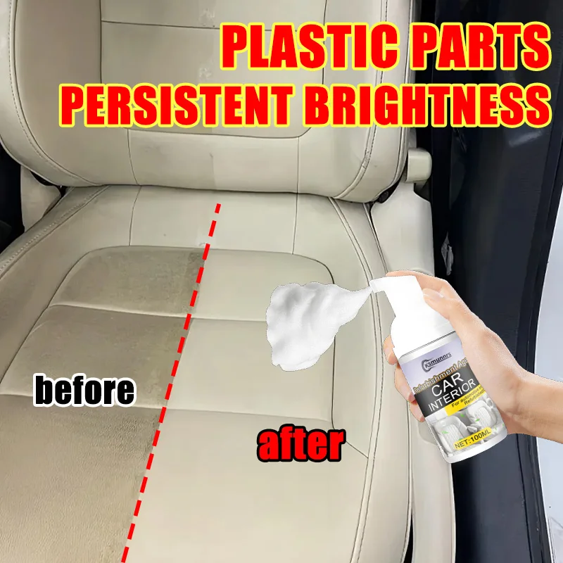 Multi Purpose Car Interior Foam Cleaner for Seat Carpet Headliner Fabric and Dashboard Cleaning