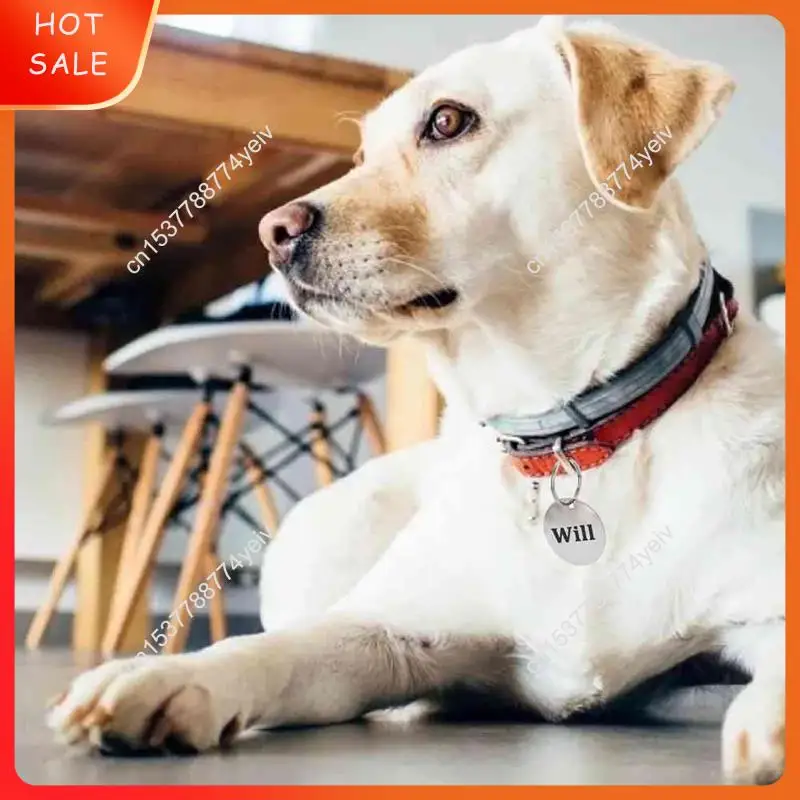 55 قطعة من العلامات الفارغة المعدنية - فراغات ختم مستديرة من الفولاذ المقاوم للصدأ مقاس 1.5 بوصة مع فتحة، لصنع المجوهرات بنفسك A62X #4