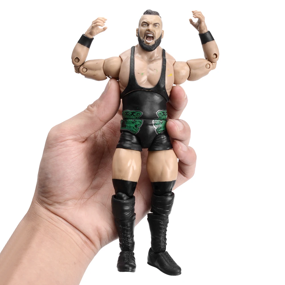 Hot Sale RC Car Model Movable Doll Figure AEW Wrestling WWE Wrestler Simulation Figures Desktop Decor Collect Model Toy For Kids