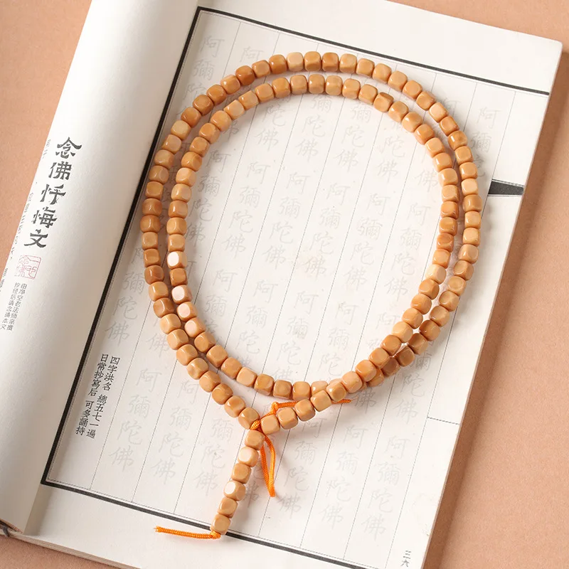 Ridge Square Bodhi Bracelet Semi-Finished Loose Beads Buddhist Bead And Handheld Jewelry